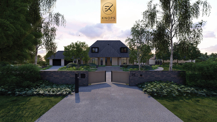 moderne woning, nieuwbouw villa, luxe tuin, exclusief zwembad, buitensauna, buitenkeuken, exclusief tuinontwerp