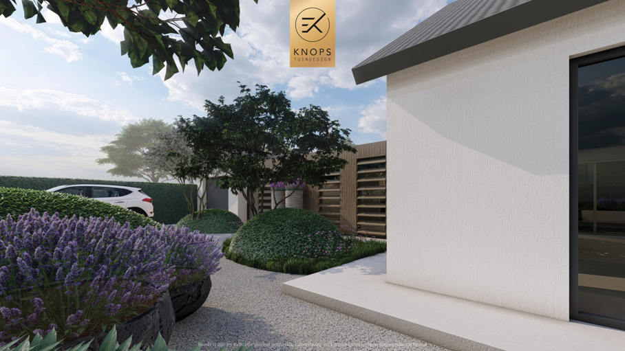 moderne villatuin met zwembad, luxe tuin, strak tuinontwerp, italiaanse tuin, mediterrane tuin, pizzaoven, buitenkeuken, pergola met blauwe regen, zonnebedden