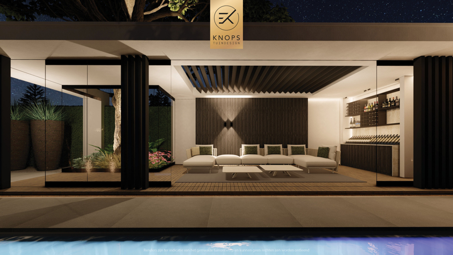 exclusief tuinontwerp, moderne tuin met groene sfeer, luxe tuin, moderne tuin, tuin met zwembad, buitenkeuken