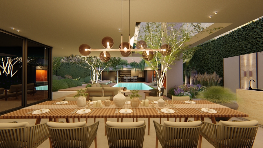 Cottage garden design, moderne cottage tuin, tuinontwerp, tuin met zwembad, poolhouse met sauna, groene tuin, Knops Tuindesign