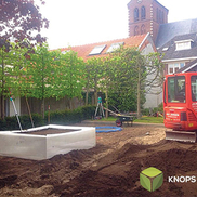 Start renovatie achtertuin Oisterwijk
