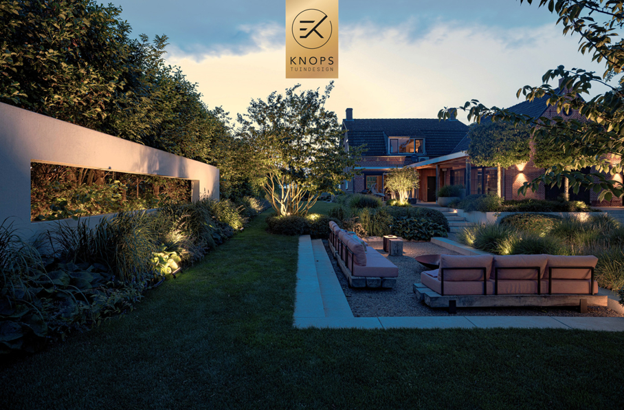 modern tuinontwerp stadstuin luxe tuin met zwembad mediterrane tuin luxury garden design exclusive garden villa garden