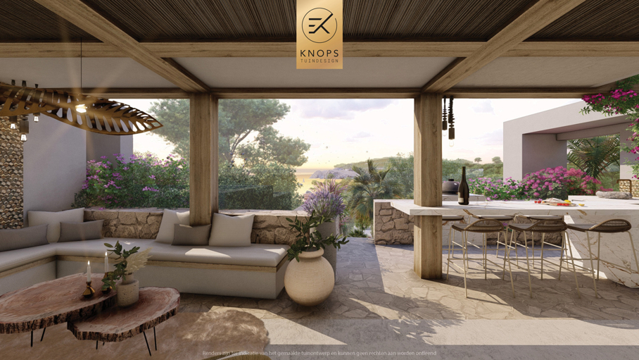 tuinarchitectuur wellness tuin ibiza tuin exclusief tuinontwerp ibiza garden knops tuindesign luxe tuinontwerp