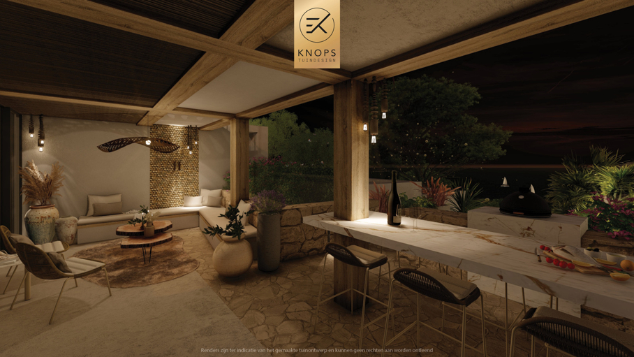 tuinarchitectuur wellness tuin ibiza tuin exclusief tuinontwerp ibiza garden knops tuindesign luxe tuinontwerp