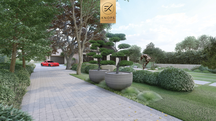 Modern tuinontwerp luxe tuin wellness garden ibiza garden garden design moderne Bali tuin bali garden exclusieve tuin met overloop zwembad modern boothuis wellness tuin