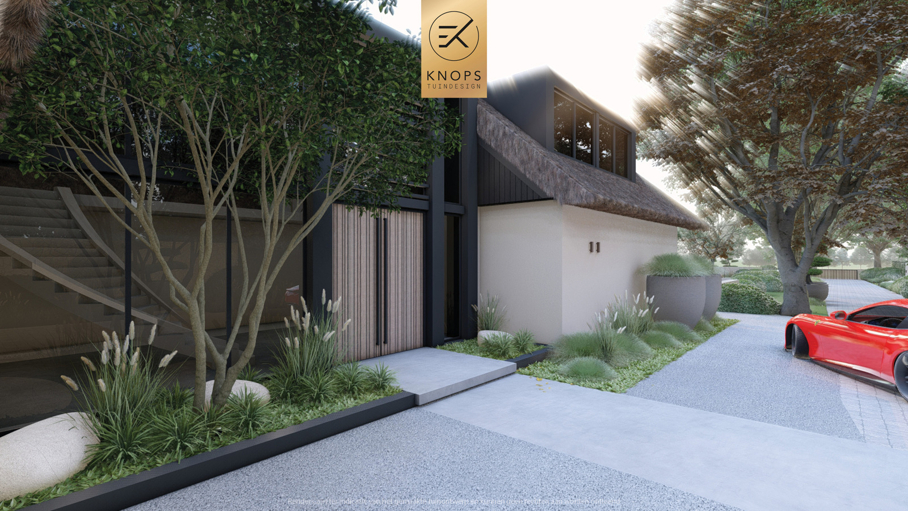 Modern tuinontwerp luxe tuin wellness garden ibiza garden garden design moderne Bali tuin bali garden exclusieve tuin met overloop zwembad modern boothuis wellness tuin