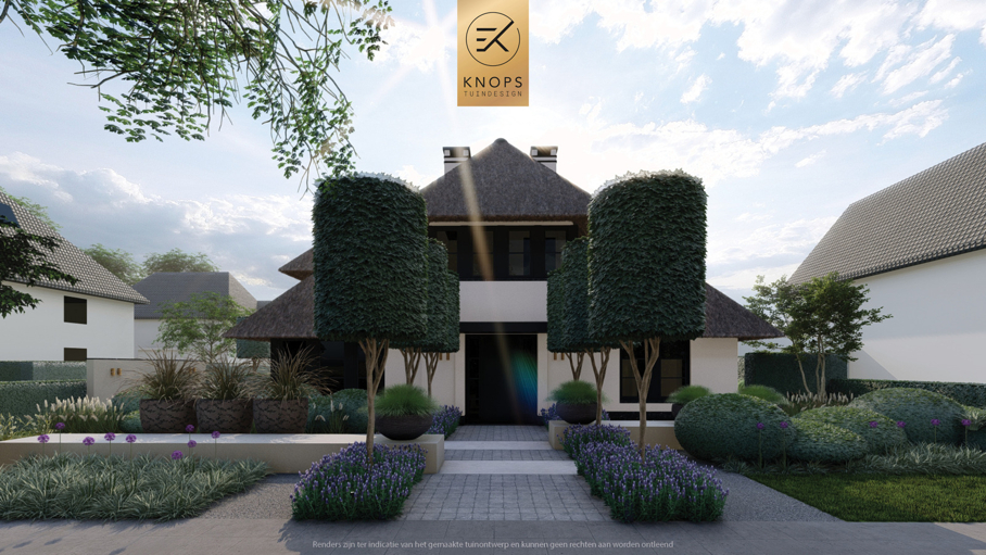 Moderne villatuin luxe entree tuin met zwembad modern tuinontwerp strakke tuin exclusief tuinontwerp