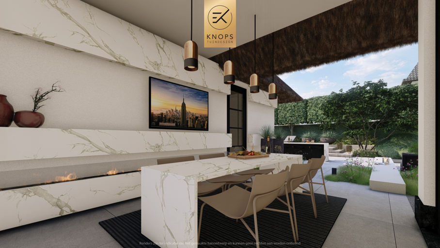 Moderne villatuin luxe entree tuin met zwembad modern tuinontwerp strakke tuin exclusief tuinontwerp