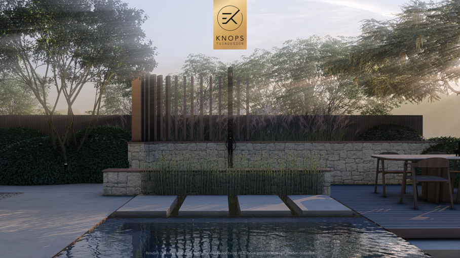 Strandtuin moderne tuin tuinontwerp vakantiehuis tuin mediterrane tuin zwembad achtertuin tuinideeën kalme tuin rustige tuin rustige tuinarchitectuur overloop zwembad buitendouche ronde details tuin