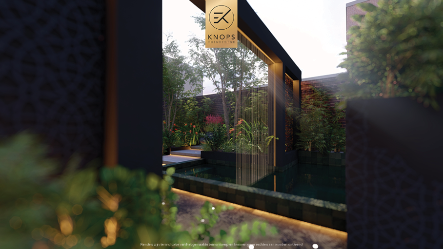 Unieke architectuur, tuin met zwembad, groene tuin, overkapping, bar met vuurtafel, sauna en buitendouche