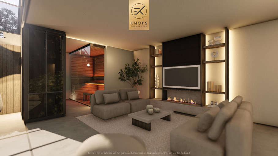Unieke architectuur, tuin met zwembad, zitkuil met vuur, poolhouse, buitenkeuken met bar, jacuzzi, wellness, groene tuin