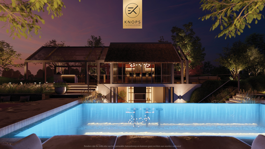 Unieke architectuur, tuin met zwembad, zitkuil met vuur, poolhouse, buitenkeuken met bar, jacuzzi, wellness, groene tuin
