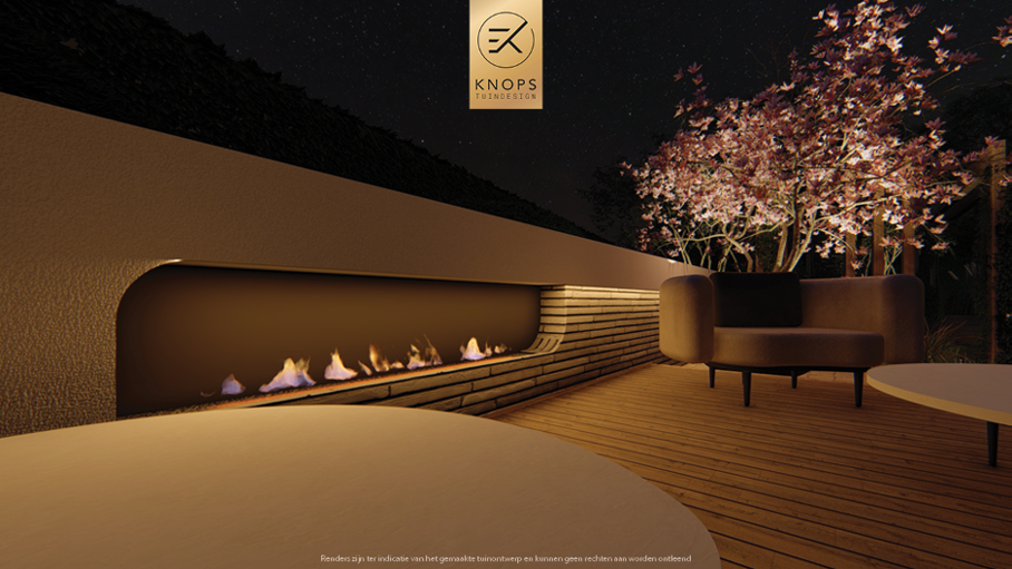 Unieke architectuur, moderne architectuur, tuin met zwembad, overloop zwembad, jacuzzi, meerstammige bomen, tuin met verlichting, overkapping, buitenkeuken, buitenhaard