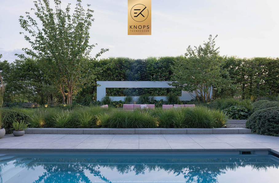 modern tuinontwerp stadstuin luxe tuin met zwembad mediterrane tuin luxury garden design exclusive garden villa garden