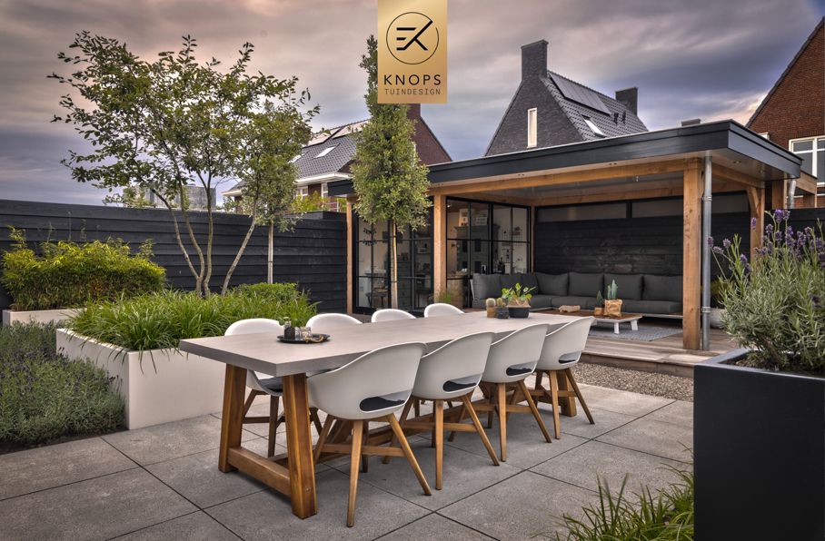 luxe, overkapping, Schellevis, tuinarchitect