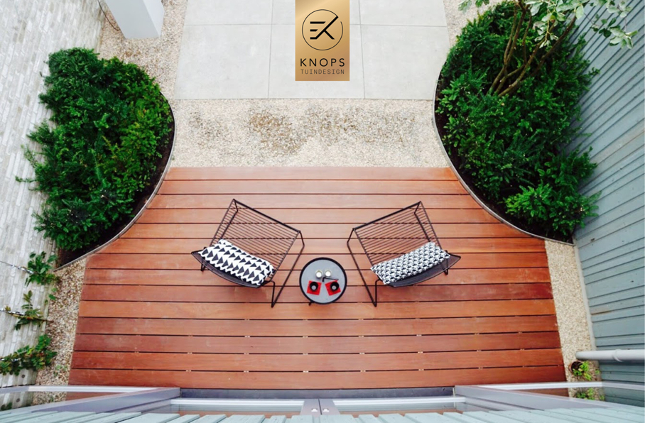  Tuinontwerp klein stadstuin exclusief maatwerk gaaf knops tuindesign tuinarchitect nederland vlonder meerstammige bomen nederland high end tuinontwerp