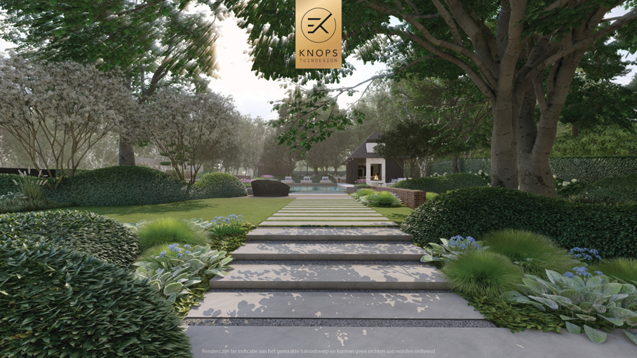 moderne tuin historisch pand luxe entree exclusief tuinontwerp modern zwembad poolhouse met sauna buitendouche exclusive garden design luxury garden modern garden