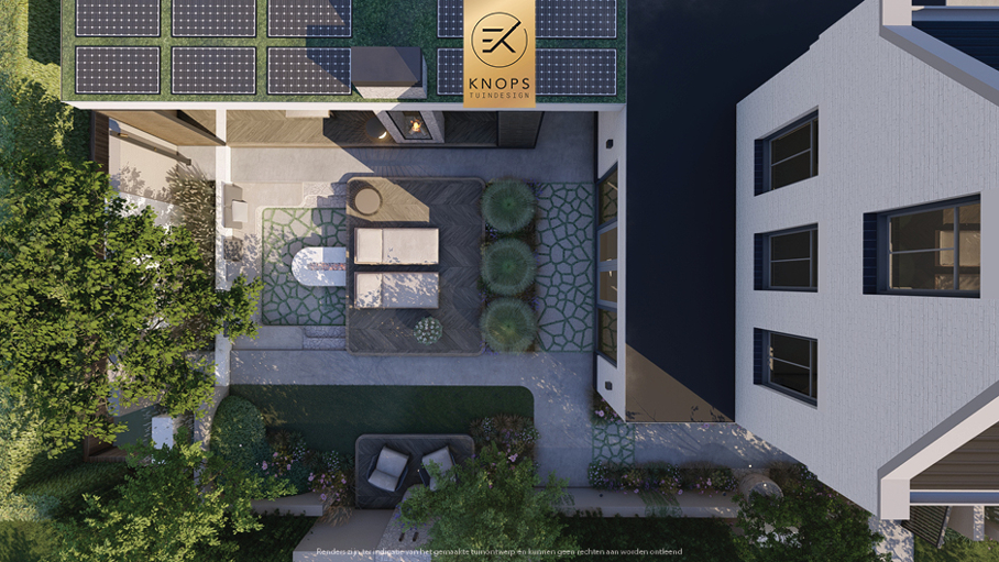 Unieke architectuur, tuin met zwembad, zitkuil met vuur, poolhouse met haard, groene tuin