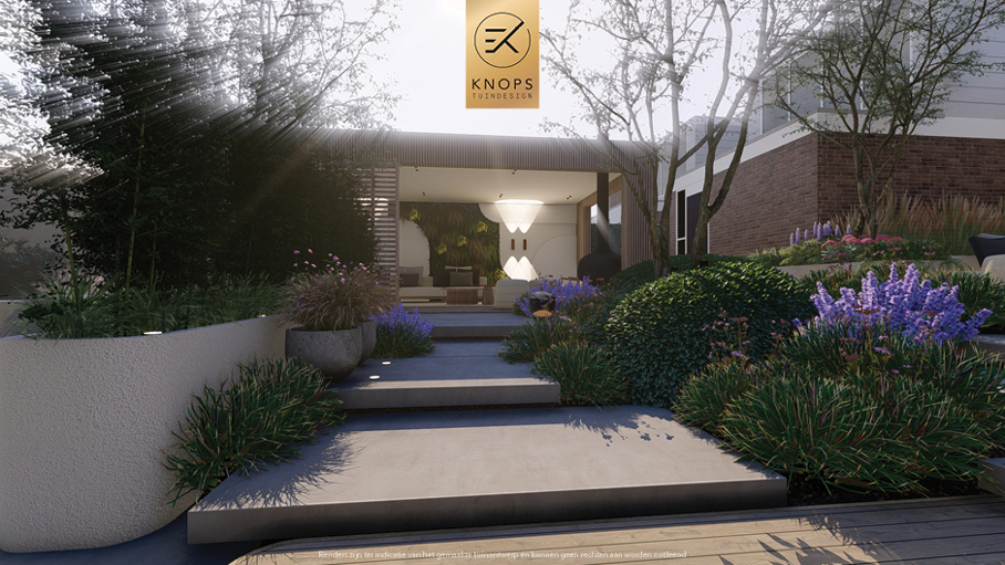 Unieke architectuur, groene tuin, overkapping met lounge, buitenkeuken, oprit