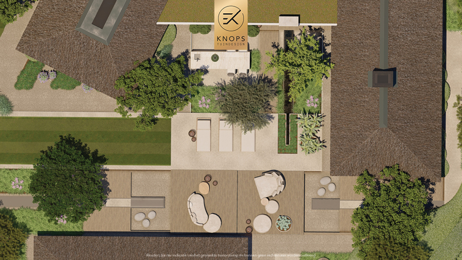 Unieke architectuur, tuin met zwembad, buitenkeuken, groene tuin, oprit