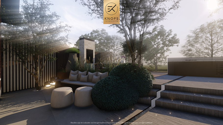 Unieke architectuur, overkapping met wellness, buitenkeuken met bar, tuin aan het water, groene tuin, jacuzzi 