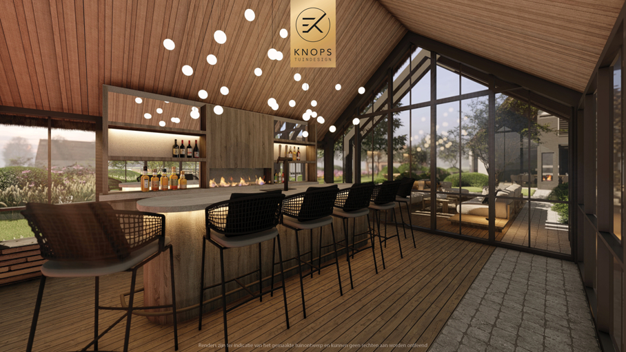 Unieke architectuur, tuin met zwembad, zitkuil met vuur, poolhouse, buitenkeuken met bar, jacuzzi, wellness, groene tuin